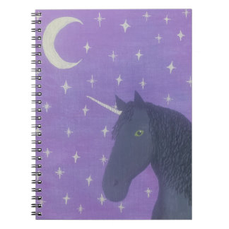 Black Unicorn Notebook
