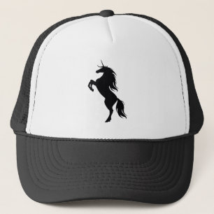 Black Unicorn Silhouette Hat