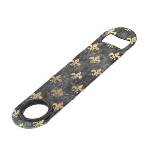 Black Velvet Fleur De Lis Mardi Gras Orleans Bar Key
