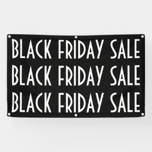 Black Vendredi Vente Extérieur Vinyl Bannière Grom
