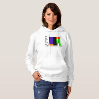 BLACK VERTICAL TITLE WITH THE GOOD COLORS HOODIE