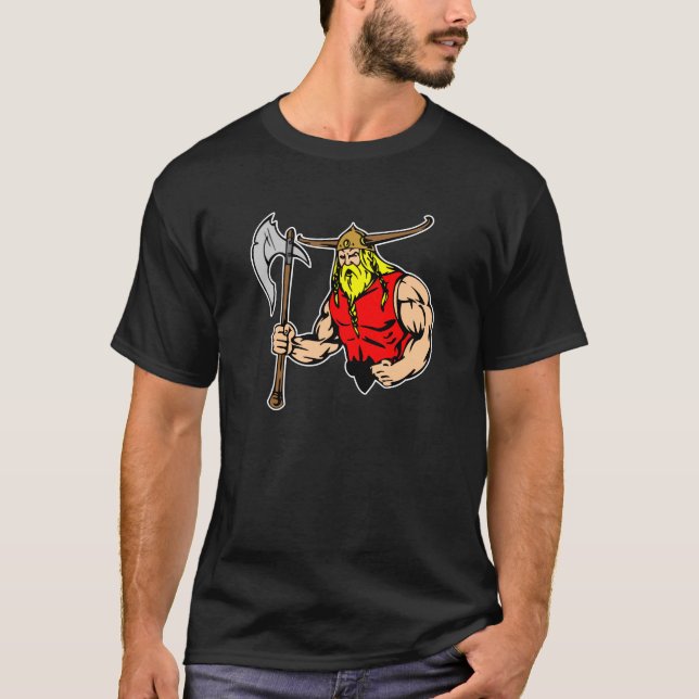 Black Viking T-Shirt (Front)