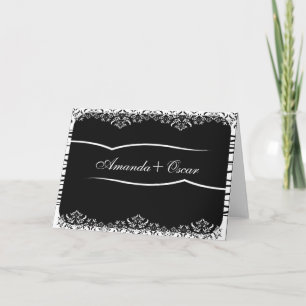 Black Vintage card