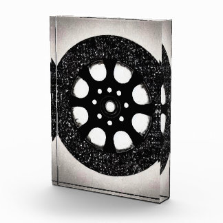Black Vintage Film Reel Photo Block