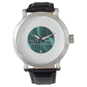 Black Vintage Leather Watch