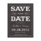 BLACK VINTAGE | SAVE THE DATE ANNOUNCEMENT