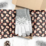 Black Vintage Watercolor Santa Claus Christmas Tissue Paper<br><div class="desc">Wrap your gifts in festive charm with this black vintage watercolor Santa Claus Christmas tissue paper. Featuring a repeating pattern of classic Santa illustrations, this tissue paper adds a nostalgic touch to your holiday wrapping. The watercolor design against the dark background gives a retro yet sophisticated look, making your presents...</div>