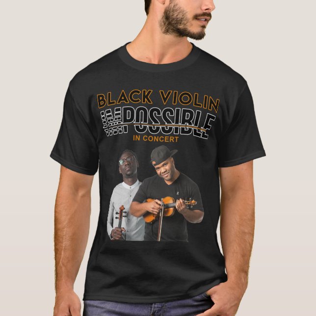 BLACK VIOLIN - IMPOSSIBLE TOUR 2020 T-Shirt (Front)