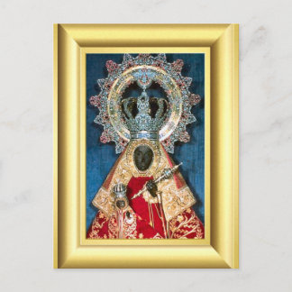 Black virgin Mary Postcard