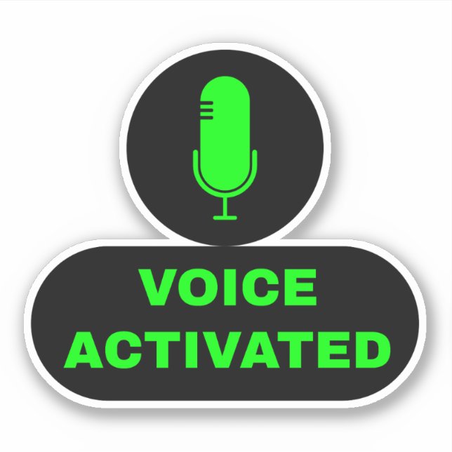 Black Voice Activated (Front)