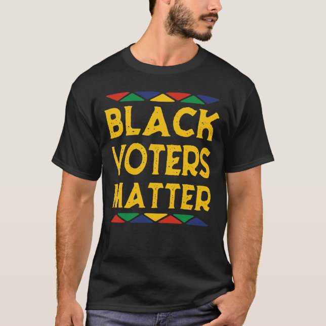 Black Voters Matter Gift T-Shirt (Front)