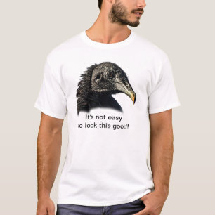 Black Vulture Buzzard Customizable T-Shirt