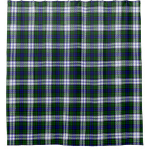 Black Watch Fashion Tartan Shower Curtain