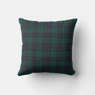 Black Watch Modern Throw Pillow