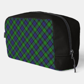 Black Watch Scottish Tartan Plaid Pattern Dopp Kit