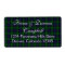 Black Watch Scottish Tartan Return Address