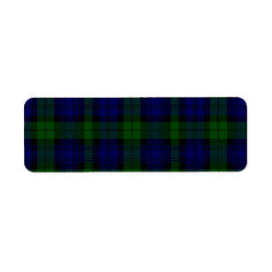 Black Watch Tartan bleu vert Plaid
