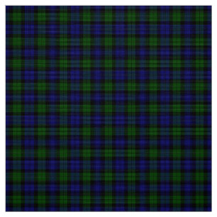 Black Watch Tartan Fabric