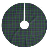 Black Watch Tartan Plaid Christmas Customizable Brushed Polyester Tree Skirt Zazzle