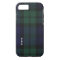Black Watch Tartan Plaid iPhone 7 Case