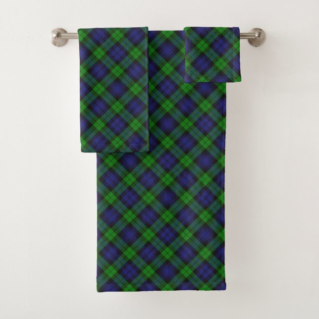 Black Watch Tartan Plaid Scottish Motif (En situation)