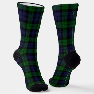 Black Watch Tartan Plaid Socks