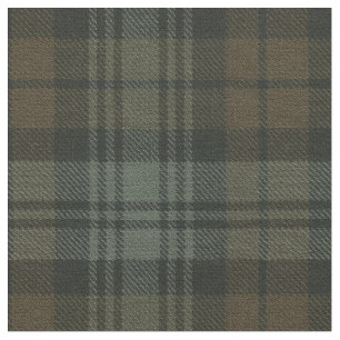 Black Watch Weathered Original Scottish Tartan Fabric