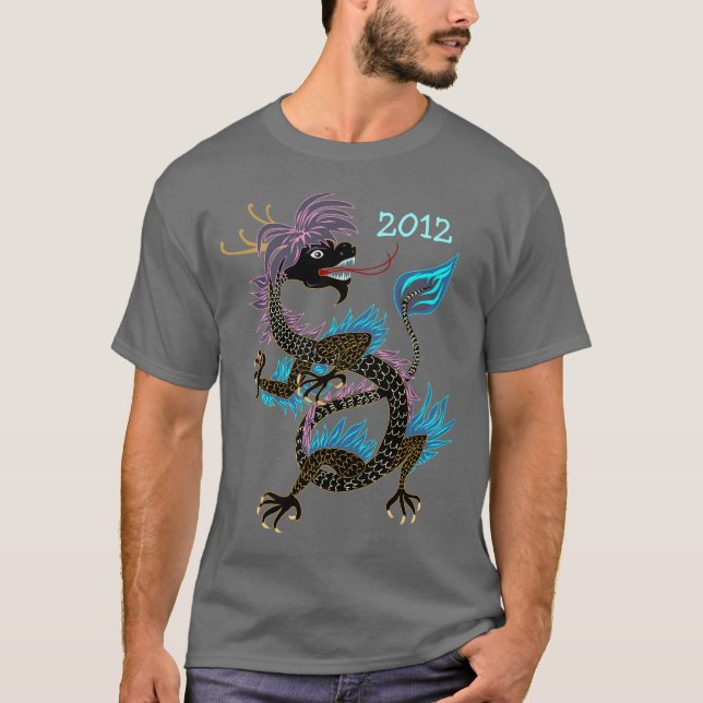 Black Water Dragon Shirt (Front)