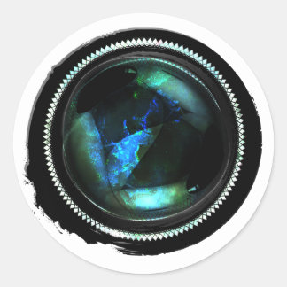 Black Wax Mystic Opal Crest Seal