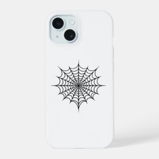 Black Web iPhone 15 Case