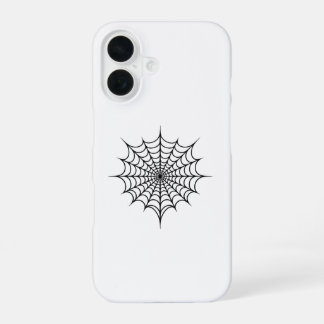 Black Web iPhone 16 Case