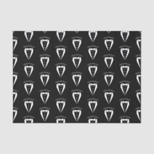 Black Wedding Tuxedo Suit and Bow Tie Groomsmen Tissue Paper