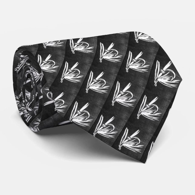 "Black Wet Fly" Trout Fly Tie (Rolled)