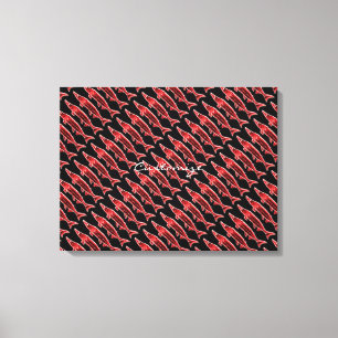 black whale Thunder_Cove Canvas Print