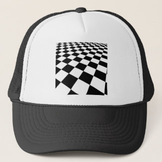 black-white-313324 black white chequered backgroun trucker hat