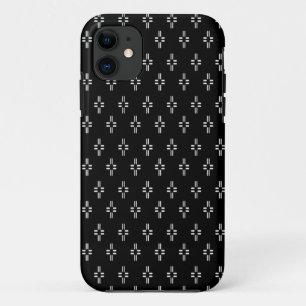 Black & White Abstract iPhone 11 Case