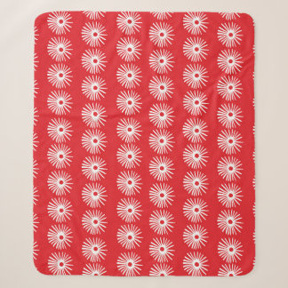 Black white, abstract floral texture. sherpa blanket