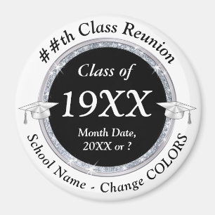 Black, White and Silver, Class Reunion Magnets
