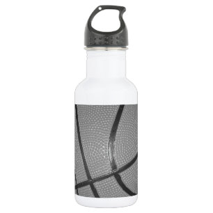 Black & White Basketball 532 Ml Water Bottle