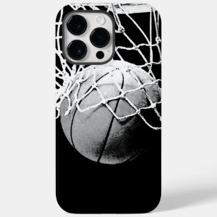 Black & White Basketball Case-Mate iPhone 14 Pro Max Case