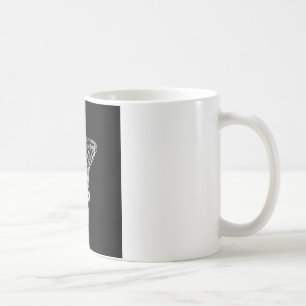 Black & White Basketball Coffee Mug