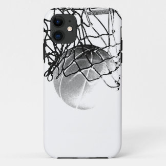 Black & White Basketball iPhone 5 Case