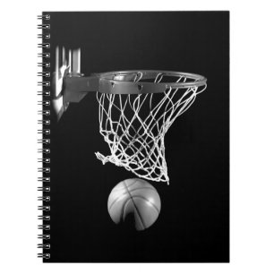 Black & White Basketball Notebook