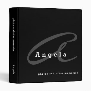 black&white black/white black binder