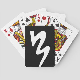 Black & White BMB Logo Playing Cards