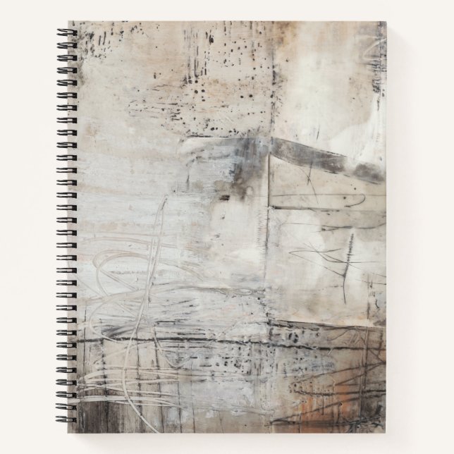 Black White & Bronze Notebook (Front)
