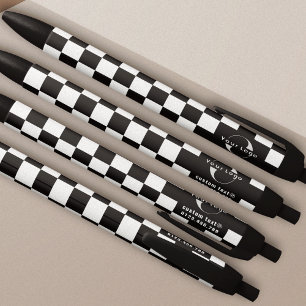 Black & white Business logo Company brand swag Ink Pen