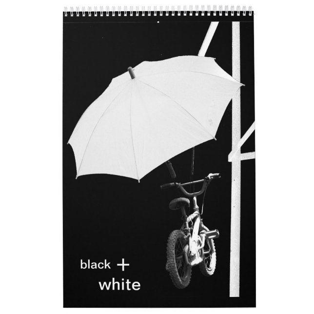 black + white calendar (Cover)
