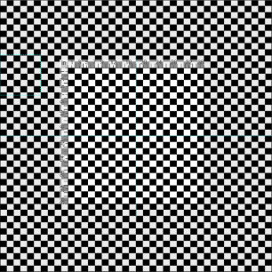 Black & White Chequerboard Background Fabric