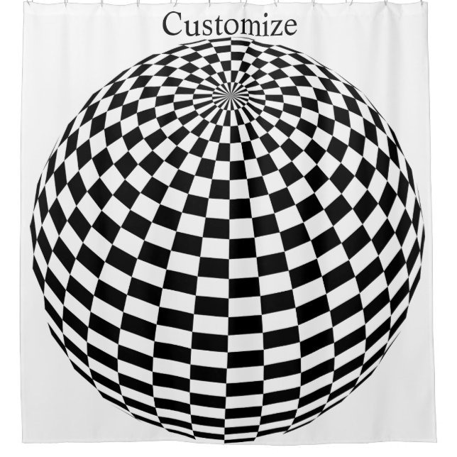 Black/White Chequered Globe Thunder_Cove (Front)